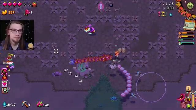 Atomicrops: Deerly Beloved - Динамичный Рогалик с Фермой Посреди Постъядерного Мира смотреть онлайн