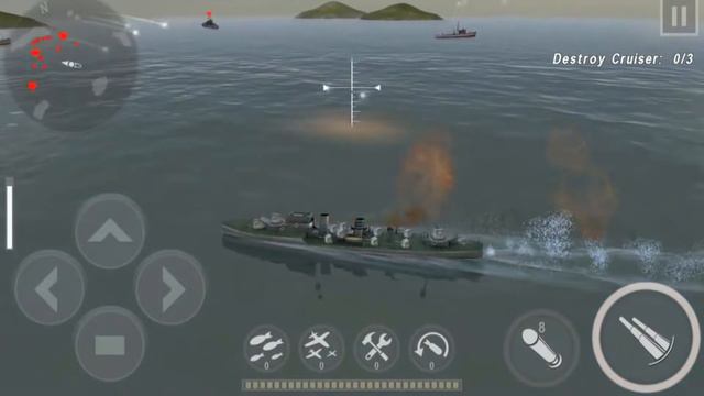 Warship Battle: 3D World War II | HD | 60 FPS | Crazy Gameplays!! смотреть онлайн