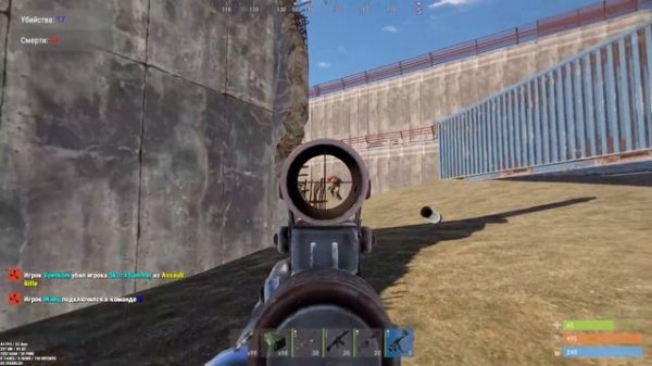 пвп на 210 девблоге раста (rust)