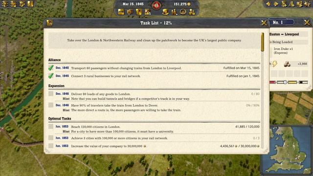 Supply, Maintain, Expand : Railway Empire 2 - Full Campaign - Chapter 2 : Railway Mania - Ep2 смотреть онлайн