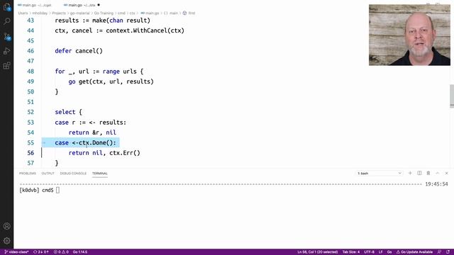 Go Class: 25 Context смотреть онлайн