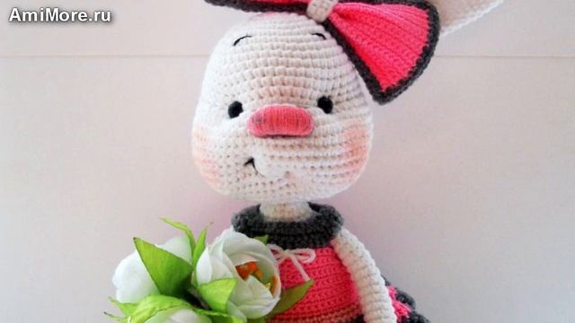 Амигуруми: схема Зайки Златы. Игрушки вязаные крючком - Free crochet patterns. смотреть онлайн