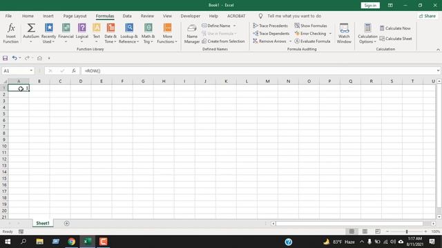 How to Use ROW Function in Excel смотреть онлайн