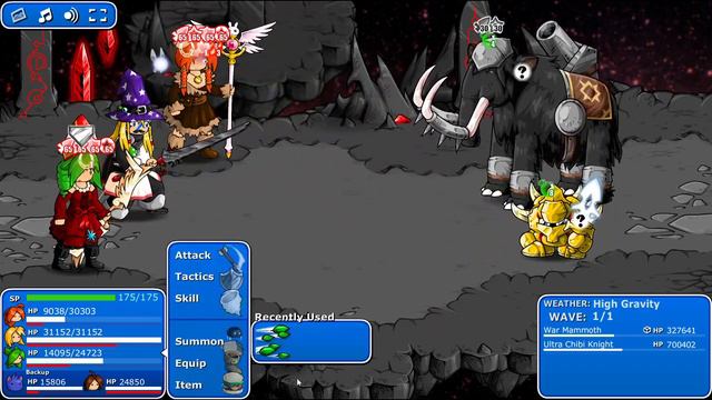 Epic Battle Fantasy 5: Ultra Chibi Knight Boss Battle (Epic Difficulty)