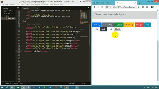 Bootstrap 4.1.3 Part 1 for beginners смотреть онлайн