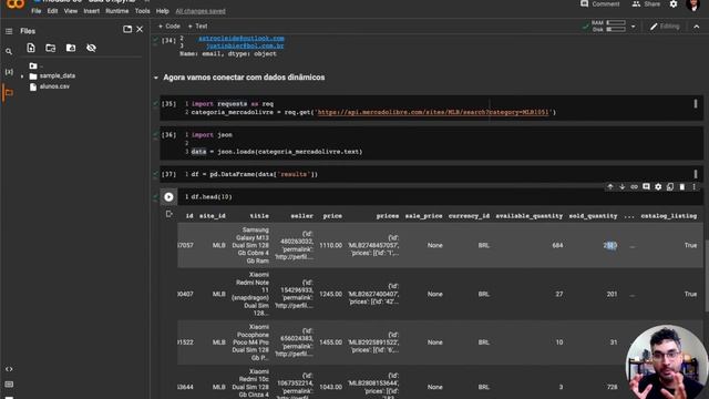 Curso Python - Módulo 08 - Aula 01 - Tratando Dados - DataFrame e Series смотреть онлайн