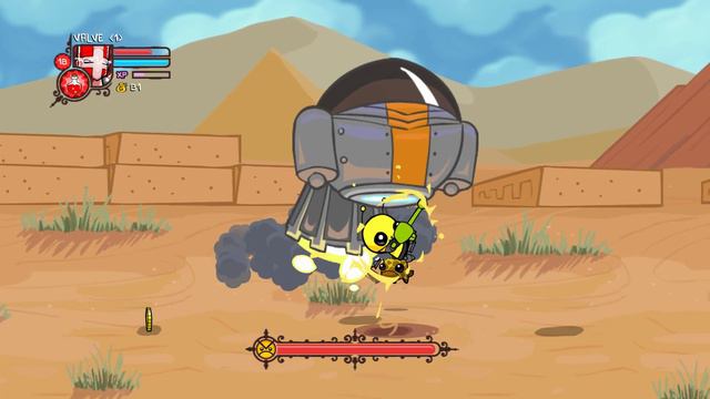 Castle Crashers Remastered - All Bosses & Ending смотреть онлайн