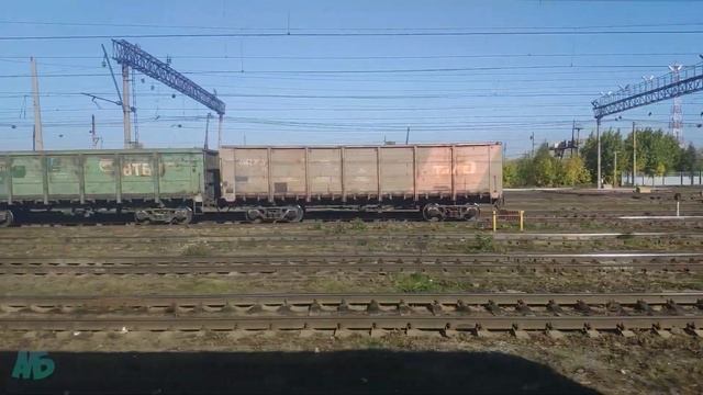 Тюмень - Исток из окна поезда смотреть онлайн