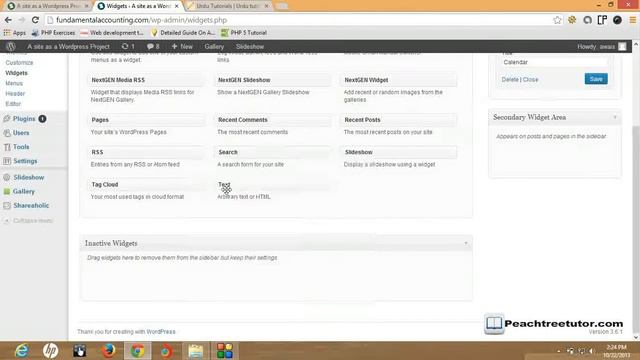 Using Widgets Areas | Wordpress Urdu Class 8.2 смотреть онлайн