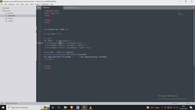 Json and debugging in javascript in hindi смотреть онлайн