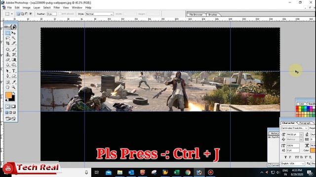 How To Make Professional YouTube Banner on Adobe Photoshop 7.0 | Channel Banner Kaise Banaye 2020 смотреть онлайн