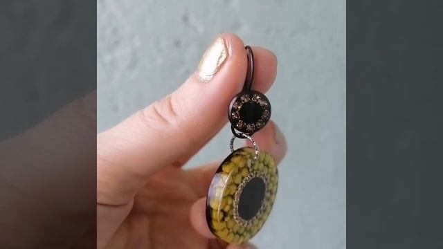 Сережки - Солнышки в руках. Серьги ручной работы. Мастерская Валентины Швецовой. смотреть онлайн