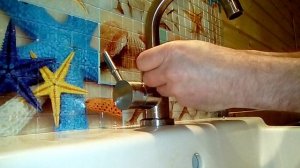 Как отремонтировать гусак смесителя для раковины LEDEME.