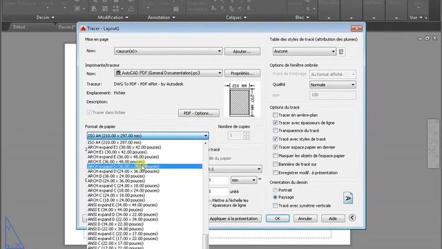 Comment imprimer sur A4 dessin autocad смотреть онлайн