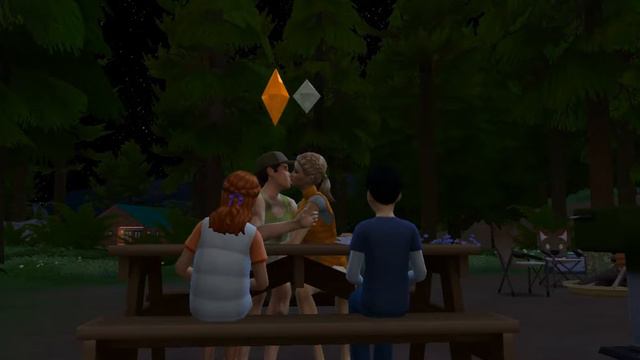 The Sims 4 "В поход" #28-29 Пикник с поджаренными СИМАМИ смотреть онлайн