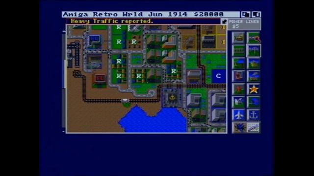 Sim City Amiga Longplay (Real Amiga 500) in 2022 смотреть онлайн
