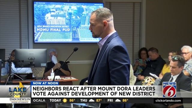 Residents react after Mount Dora leaders vote against development of new district смотреть онлайн