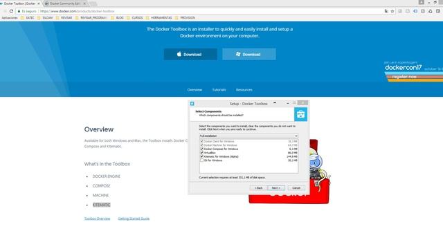Instalar Docker ToolBox en Windows смотреть онлайн