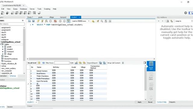 DBMS Task 10 - Create a Database and Table using MySQL Workbench Software or HeidiSQL Software смотреть онлайн