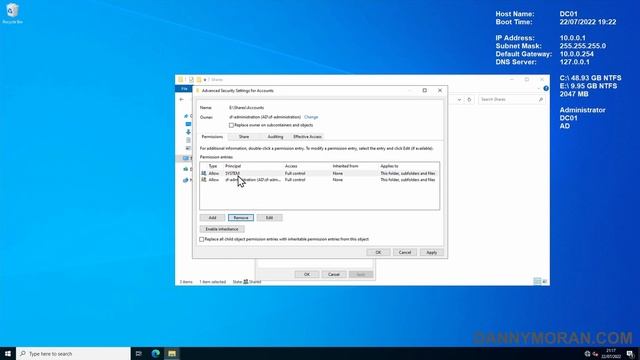 How to setup a Windows File Server Share with Security Permissions смотреть онлайн