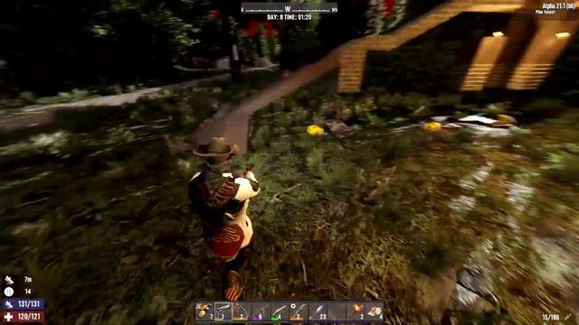 7 Days To Die Alpha 21 - Red Moon Base Tips and tricks смотреть онлайн