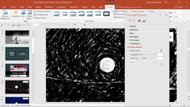 How To turn a PowerPoint Photo into a Line Drawing (or Sketch) смотреть онлайн