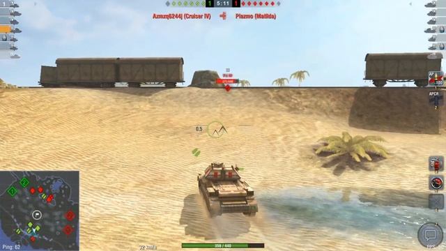 Gameplay World of Tanks - War in Desert | Games, walkthrough, gameplay, reviews - Bored and Stroked смотреть онлайн