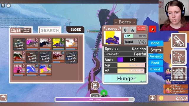 FLYING IN THE TUNDRA WORLD! Roblox: Dragon Adventures - Part #3 смотреть онлайн