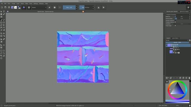 Krita 2.9 - Overview of the Tangent Normal Brush Engine смотреть онлайн