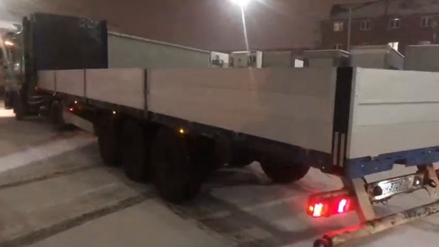 Изготовление и установка бортов полуприцепа смотреть онлайн