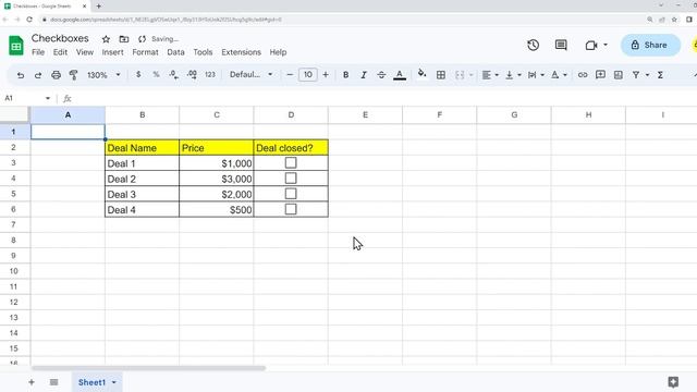Google Sheets Checkboxes: Add Checkbox & Use Checkbox in Formula смотреть онлайн