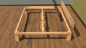 Простая кровать своими руками