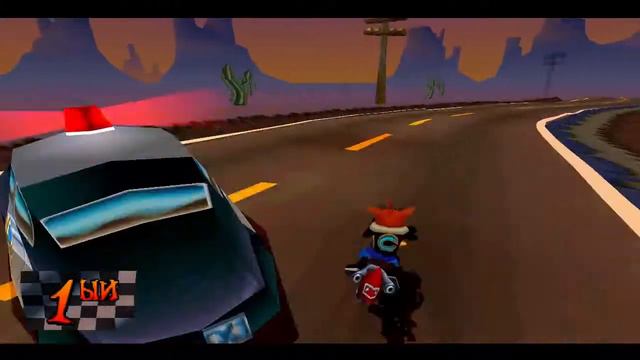 Crash Bandicoot 3: Warped on 105% #28: Orange Asphalt (Кристалл + гема + Золотой реликт). смотреть онлайн