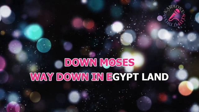 LOUIS ARMSTRONG - GO DOWN MOSES /KARAOKE/ смотреть онлайн
