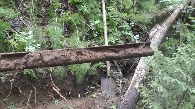 Первый коп с реечным домкратом и удачно. Рельса и крупный металл смотреть онлайн