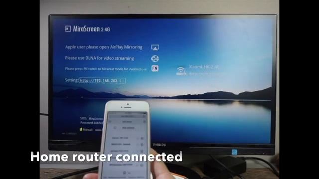 WIFI Portable Display Receiver 1080P HDMI for iOS iPhone iPad/Mac/Android Smartphones смотреть онлайн