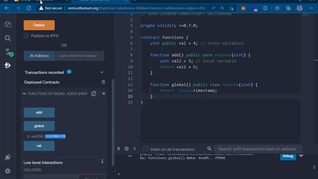 Solidity State, Local & Global variable - (Part 5) Solidity Full Course in Hindi смотреть онлайн