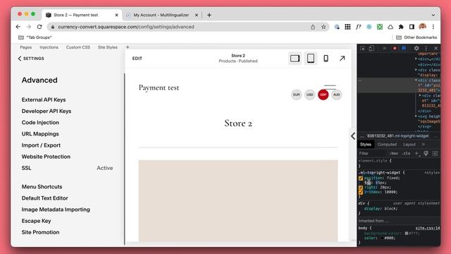 Squarespace Currency Conversion Comparison - Multicurrencyalizer 3.0 смотреть онлайн