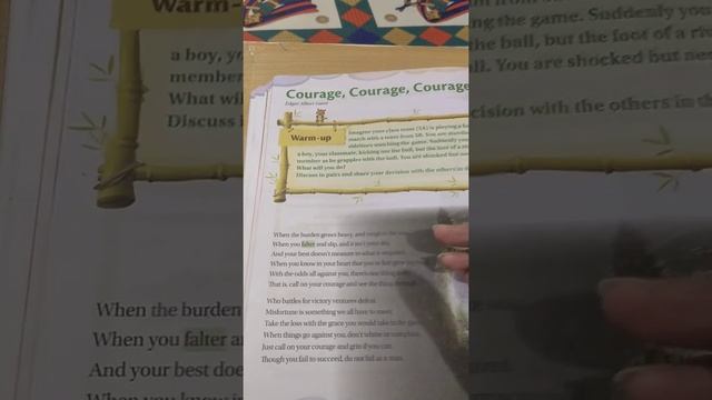 Poem- Courage, Courage, Courage Part-1