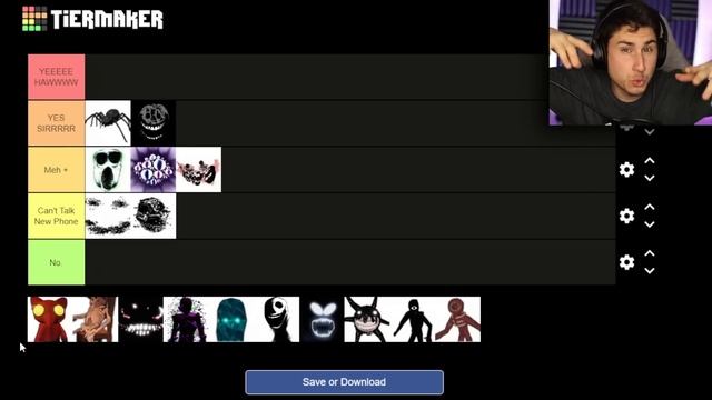 Ranking EVERY MONSTER In Roblox Doors! смотреть онлайн