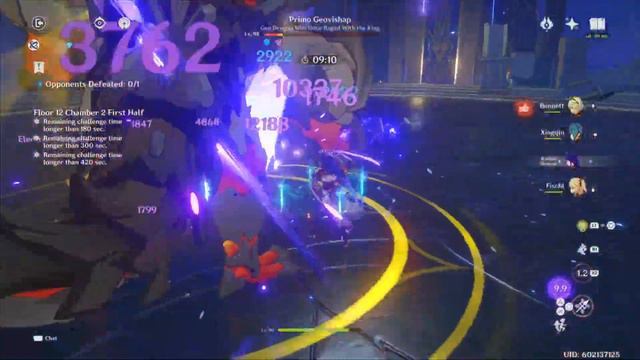 Genshin impact 1st Spiral Abyss Floor 12 Attempt on Sony X85J Tv :) смотреть онлайн