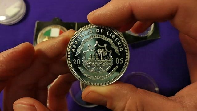 Новый источник дохода в нумизматике 2020 Либерия 2005 2006 набор монет футбол чистка серебра смотреть онлайн