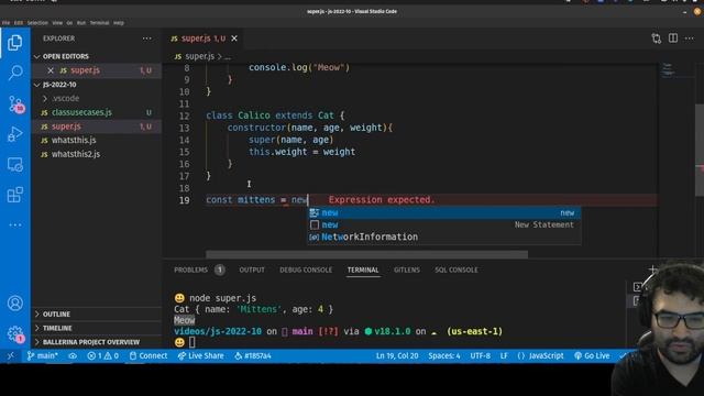 AM Coder - Javascript "Super" keyword Masterclass смотреть онлайн