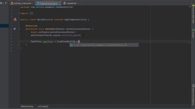 Android Studio Tutorial - Read File from Assets Folder смотреть онлайн