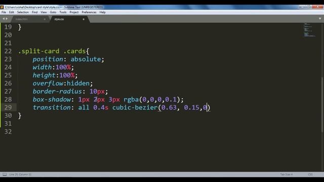 Float Card Effect Using Html Css | Vishweb Design смотреть онлайн