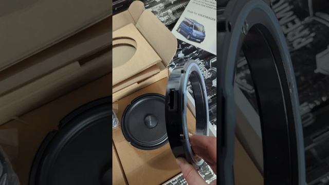 VW T6 Multivan #caraudio #carhifi #dynamat #ctk #vw #caravelle #vwt6 #multivan ALPINE SPC-108T6