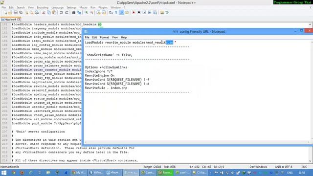 การ config mod rewrite YiiframeWork V.6 смотреть онлайн