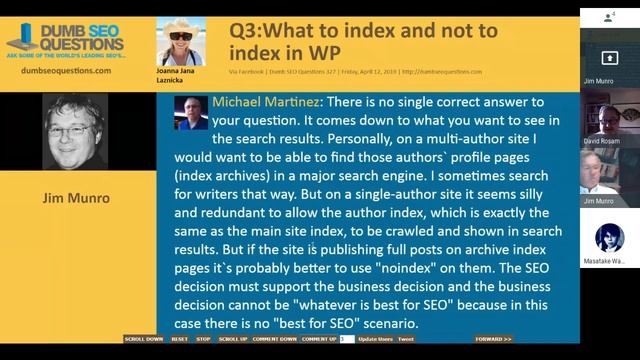 Dumb SEO Questions 327. смотреть онлайн