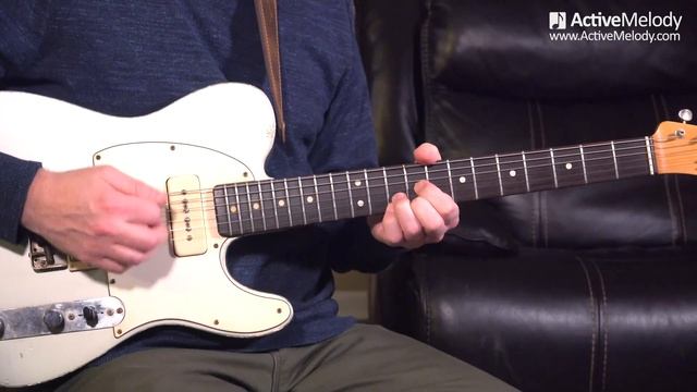 Try this simple concept to create movement within chords (triads) - Line cliché guitar lesson- EP45 смотреть онлайн