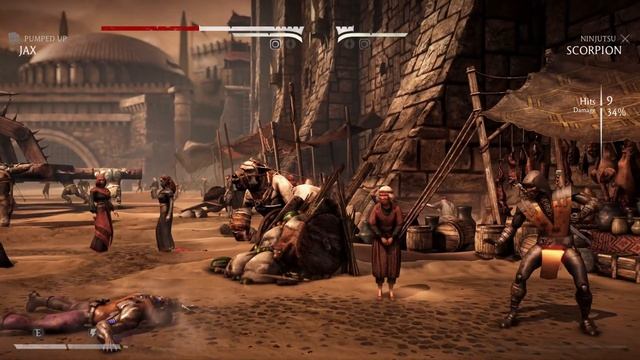 Mortal Kombat X : Jax vs Scorpion : PS5 Gameplay : Hard Fatality (4K.UHD) #mk #mkx смотреть онлайн